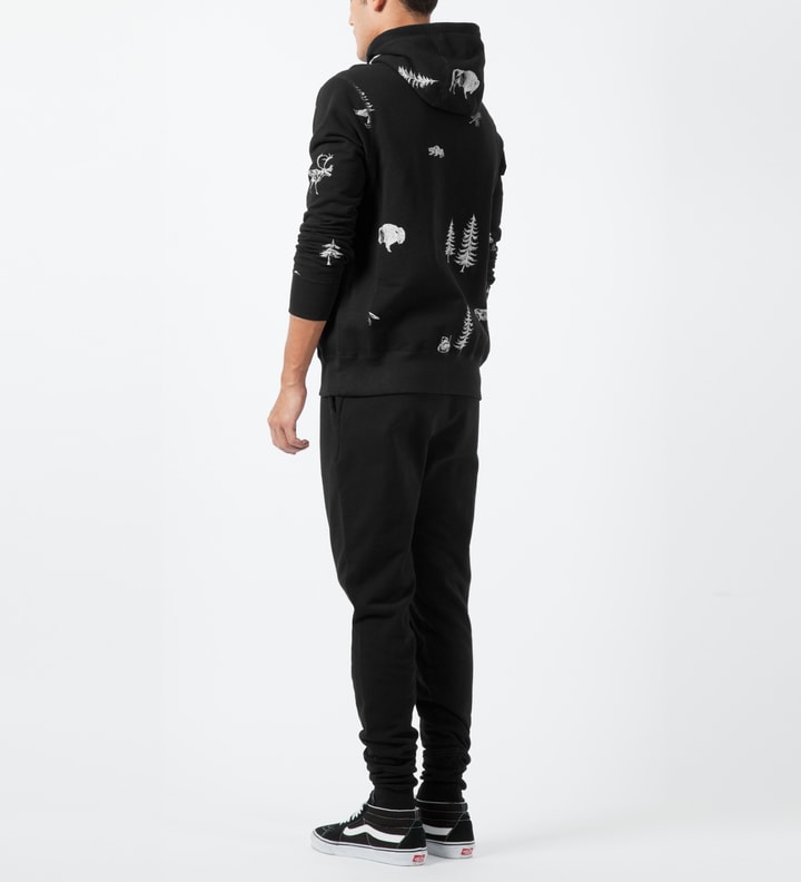 Black Trap Life Pullover Hoodie Placeholder Image