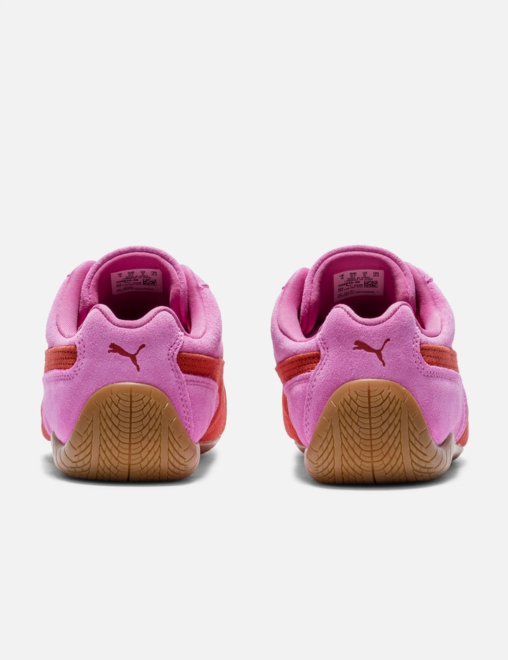 Puma Womens Pink Red Speedcat Og Suede Low-top Trainers