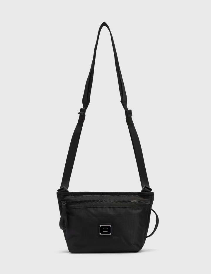 Acne Studios Aklia Plaque Face Cross Body Bag