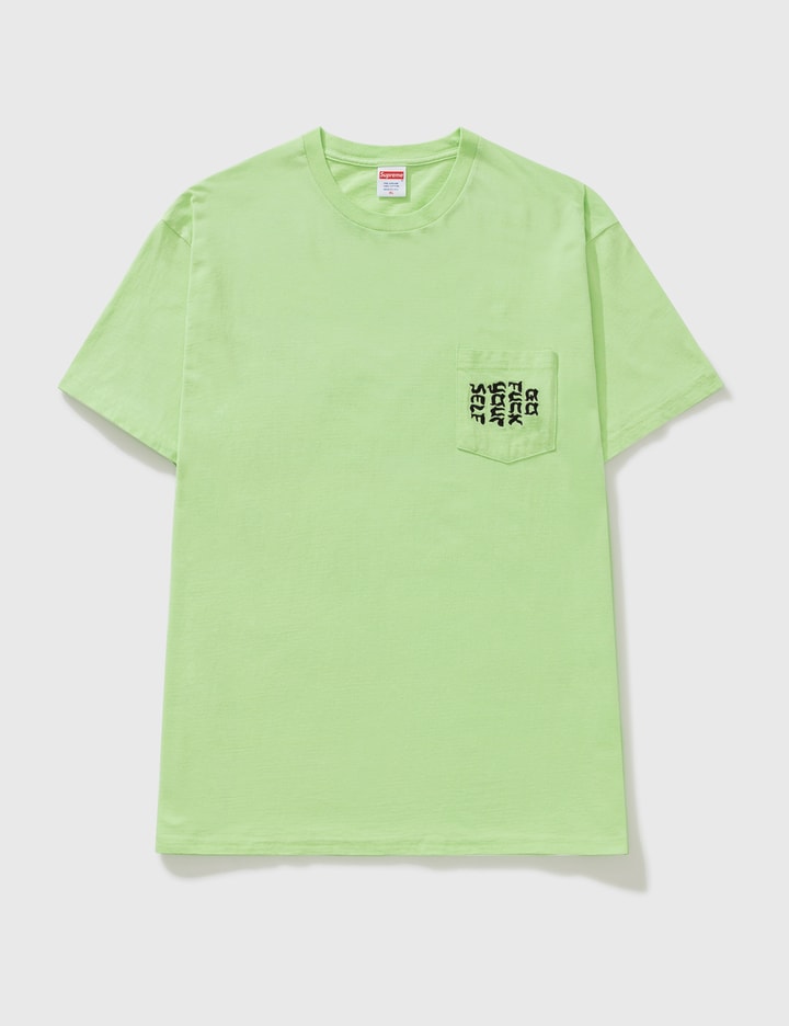 Supreme Pocket Ss T-shirt In Green