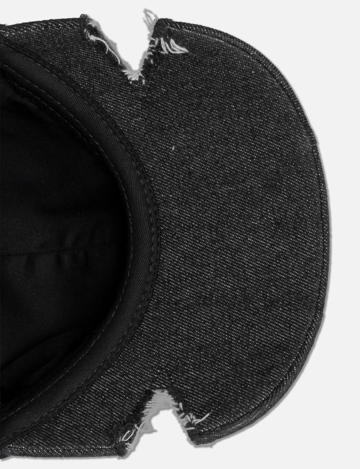 FINE CHAOS Quilted Denim Cut Cap