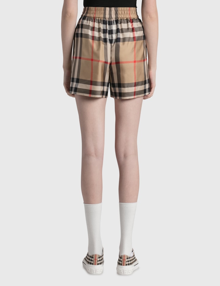 Check Silk Shorts Placeholder Image