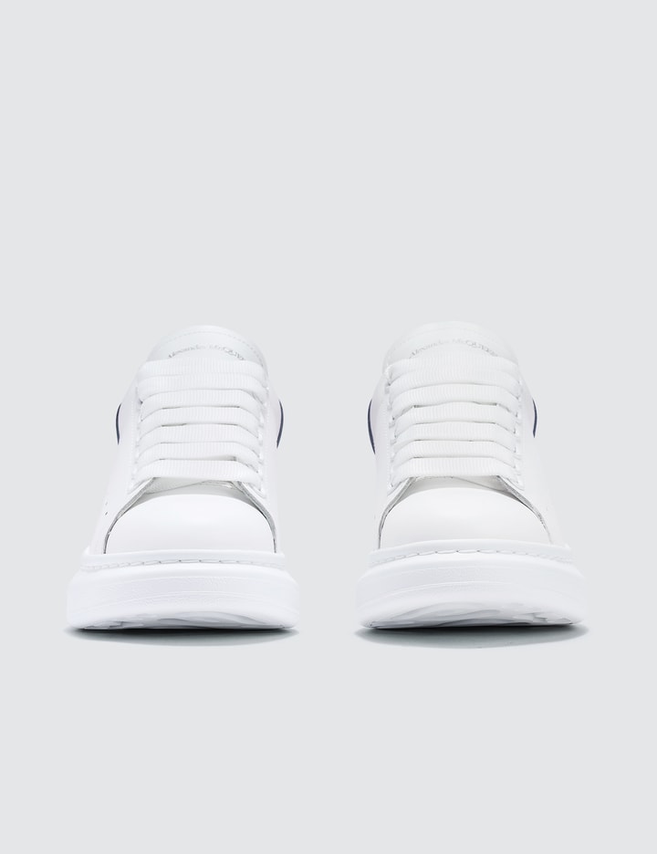 Raised-sole Low-top Leather Trainers Placeholder Image