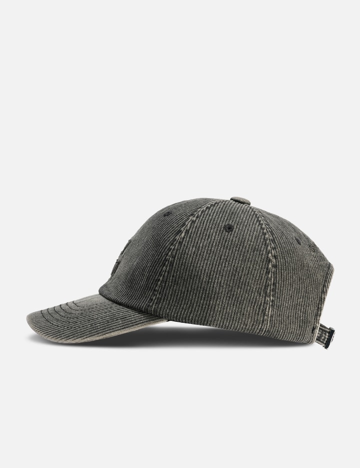Wooyoungmi Ribbed Denim Logo Ball Cap