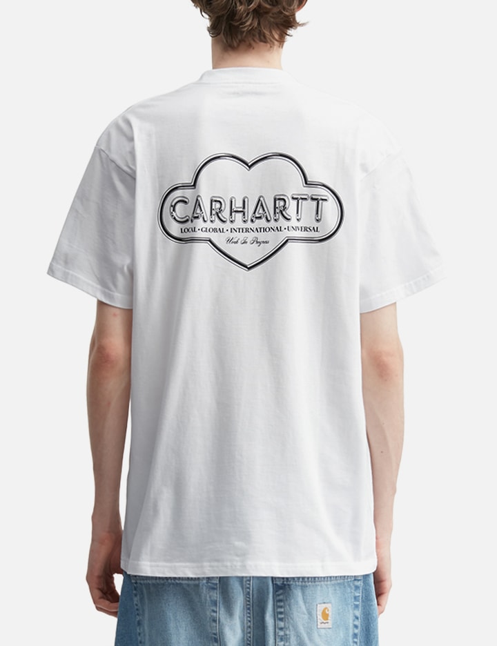 Carhartt Work In Progress Short Sleeves Cloud Heart T-Shirt