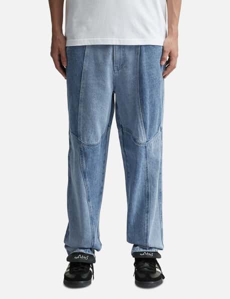 Dime - Blocked Relaxed Denim Pants | HBX - Globally Curated 