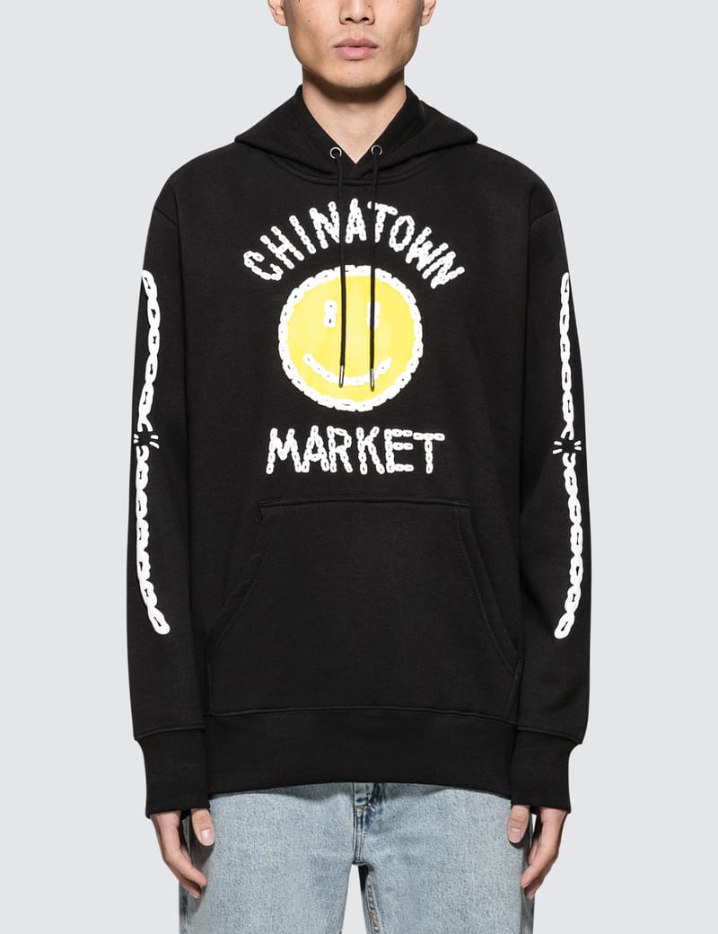Chinatown Market - Chinatown Market x Smiley Logo Chain Hoodie | HBX -  Globally Curated Fashion and Lifestyle by Hypebeast