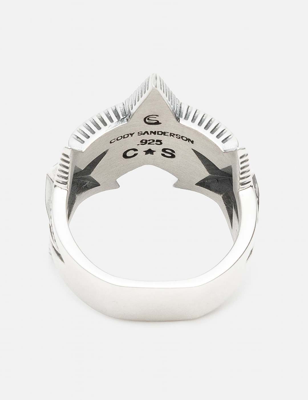 Cody Sanderson 3 Interlocking Star Ring - 2 In Silver/银色/銀色/실버/シルバー