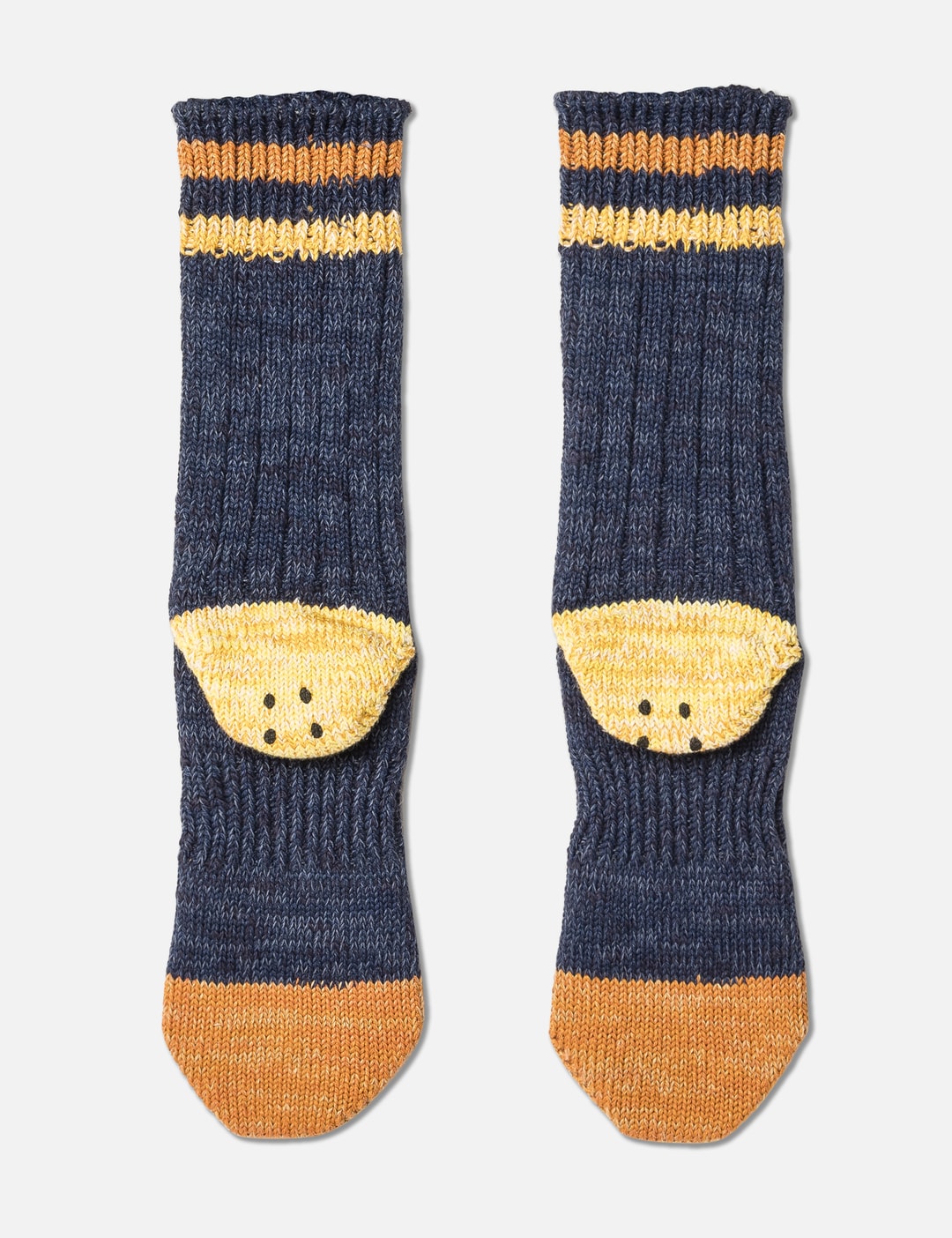 Kapital 60 Yarns Grandrelle Ivy Rainbowy Happy Heel-Hold Socks - オリジナル ...