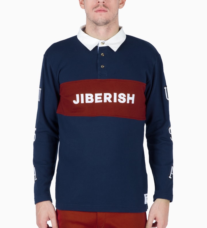 Red/Blue USA Rugby Polo Shirt Placeholder Image