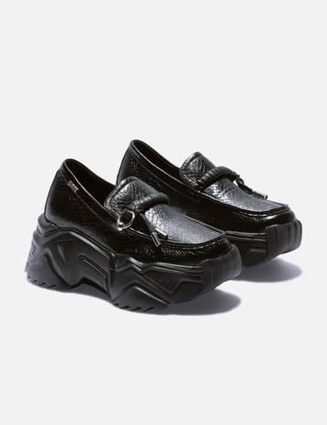 Platform Loafer Black view 11