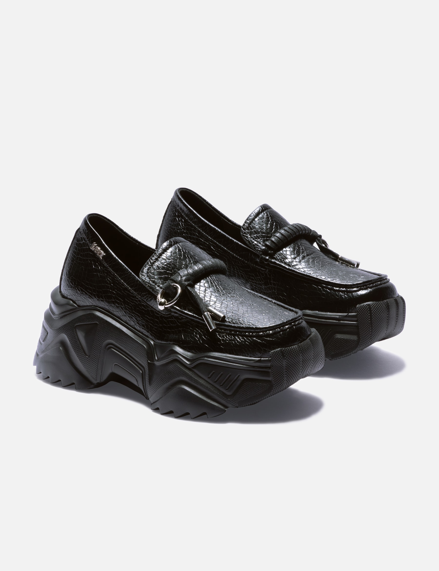 Platform Loafer Black view 16