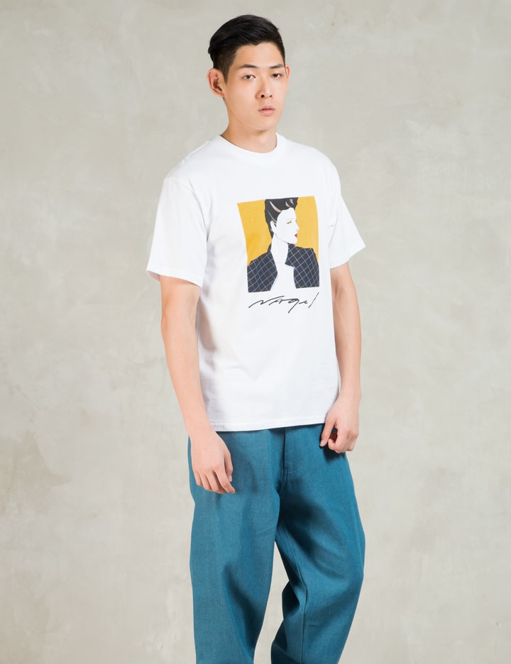 White Profile T-Shirt Placeholder Image