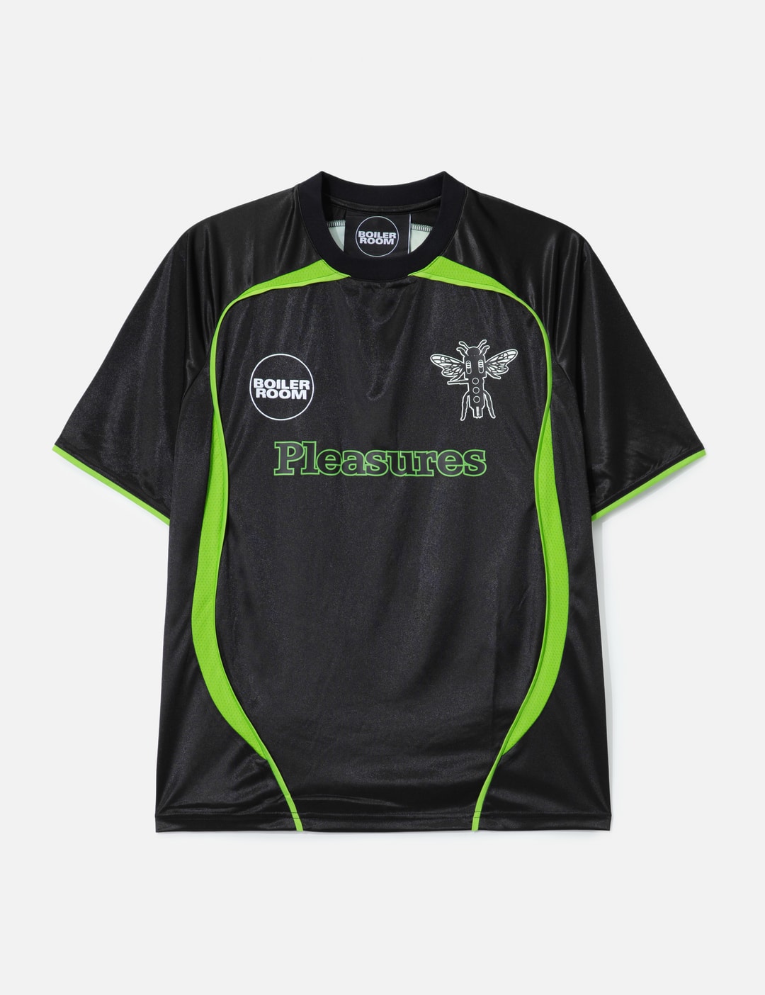 X Boiler Room Aqua Soccer Jersey view 7