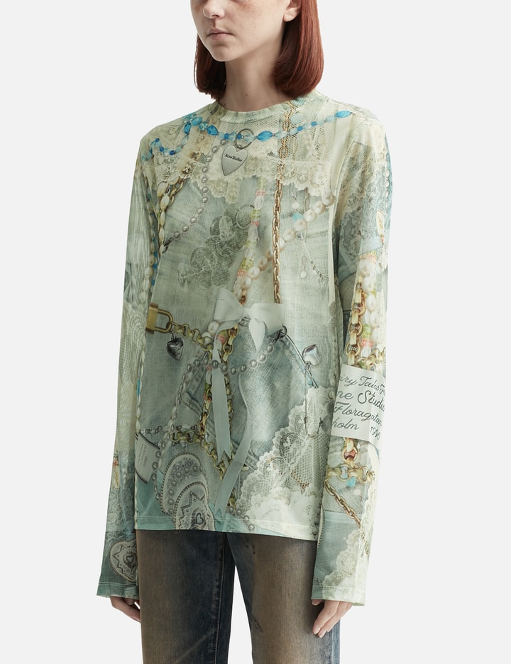 Long Sleeve Print T-shirt Placeholder Image