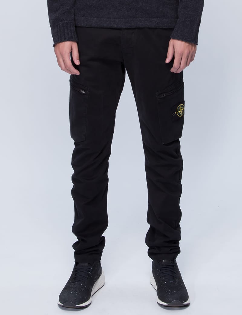 stone island tapered cargo