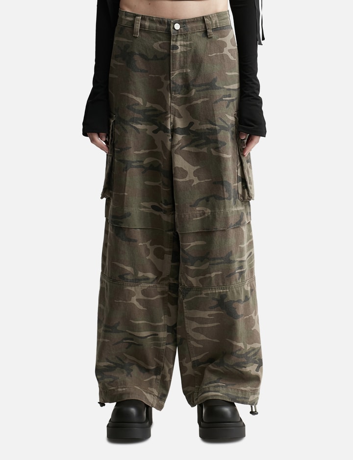 CAMO POCKET CARGO PANTS Placeholder Image