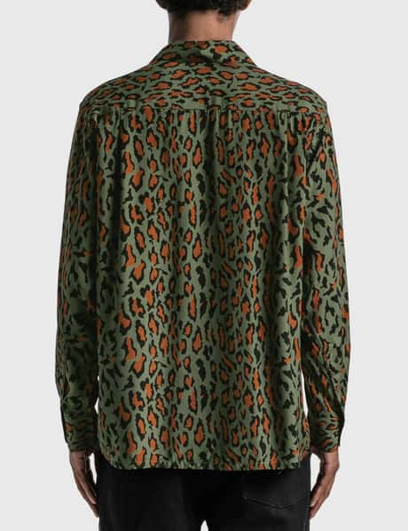 Wacko Maria - Leopard Open Collar Shirt | HBX - Globally Curated 