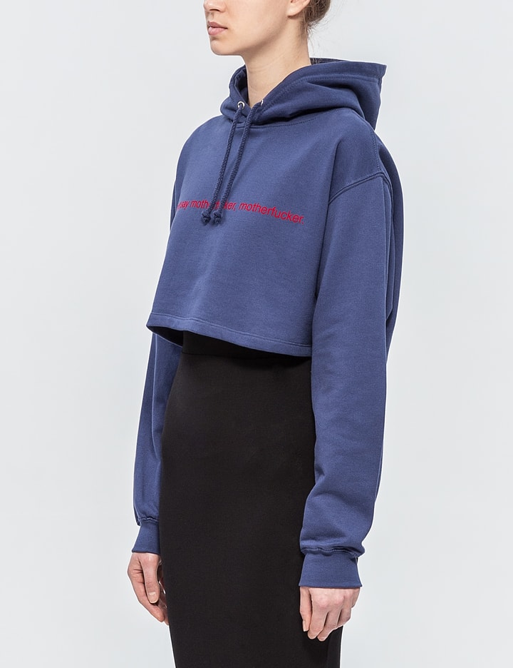 "Don't Say" Cropped Hoodie Placeholder Image