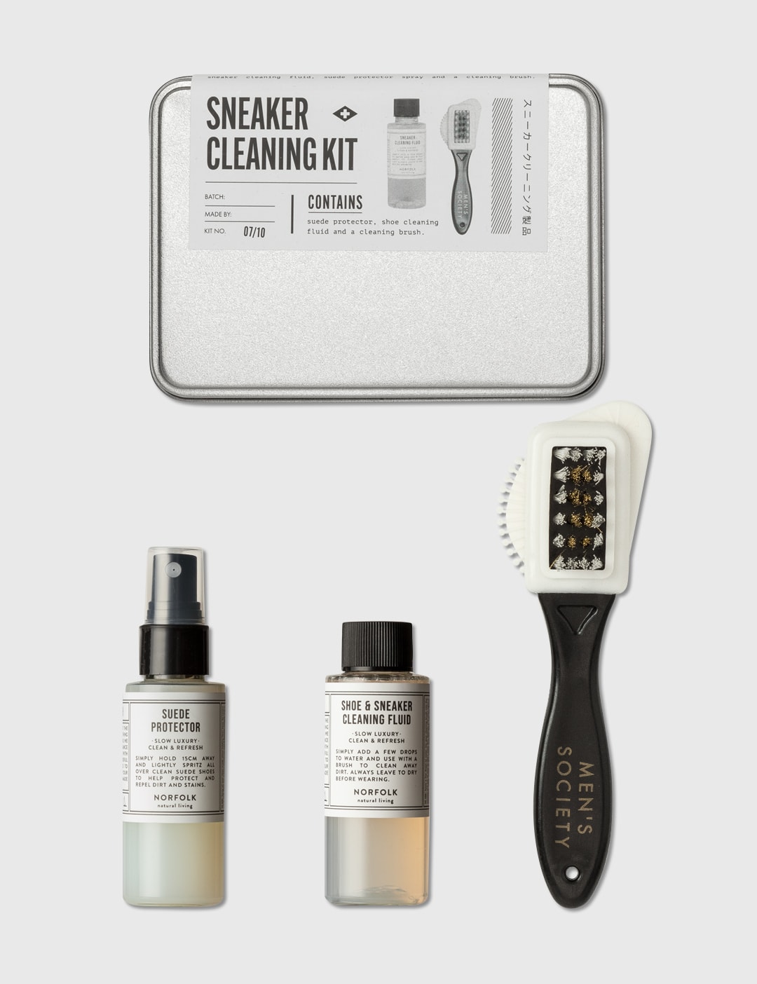 nood Schurend zo Men's Society - SNEAKER CLEANING KIT | HBX - Globally Curated Fashion and  Lifestyle by Hypebeast