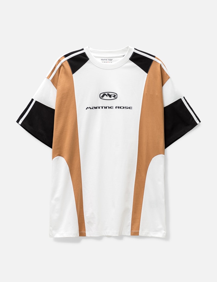 MM6 Maison Margiela - graphic-print Cotton-jersey T-Shirt - Mens - White Multi