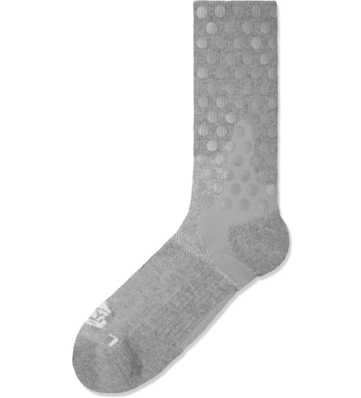 Heather Grey Half Calf Original Dot Socks Placeholder Image