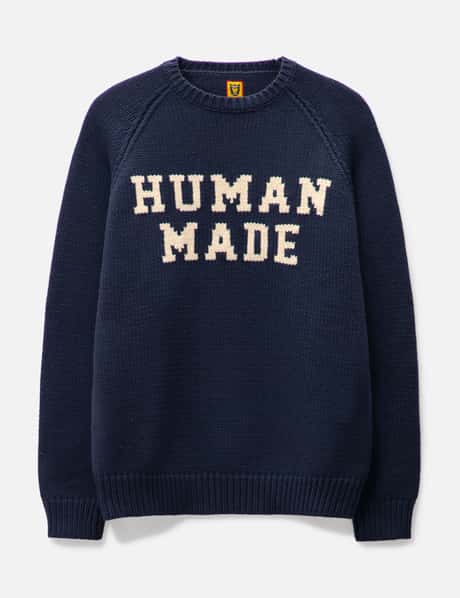 Human Made 베어 레글런 니트 스웨터