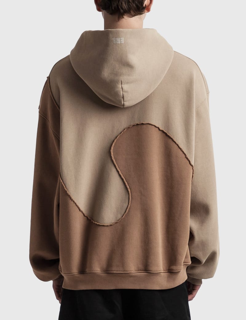 ERL イーアールエル Wave Hoodie パーカー グレー ERL - ERL ウェーブ 