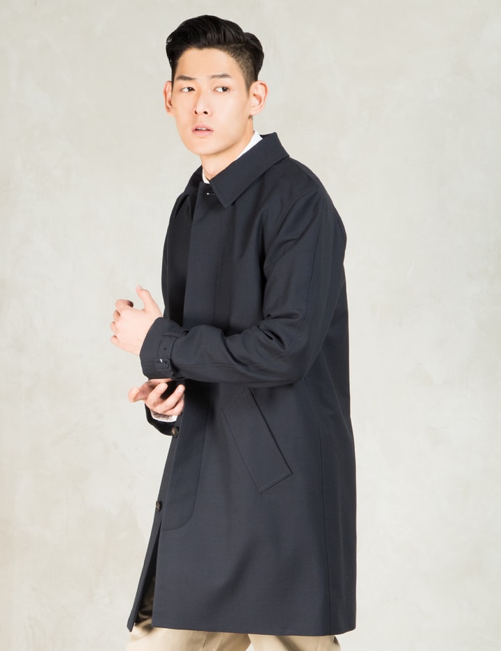 Navy Mac Oxford Waterproof Coat Placeholder Image