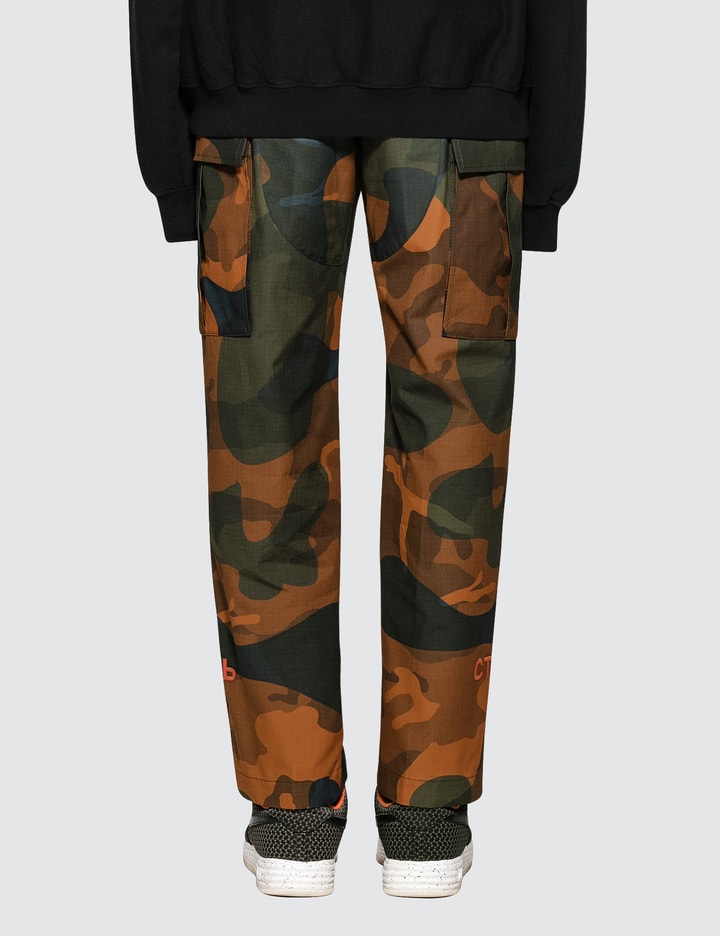 Ctnmb Orange Camo Cargo Pants Placeholder Image
