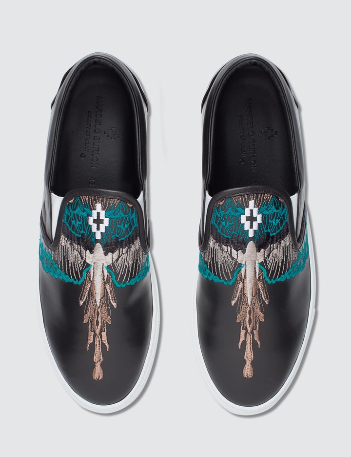 Turquoise Wings Slip-on Sneaker Placeholder Image