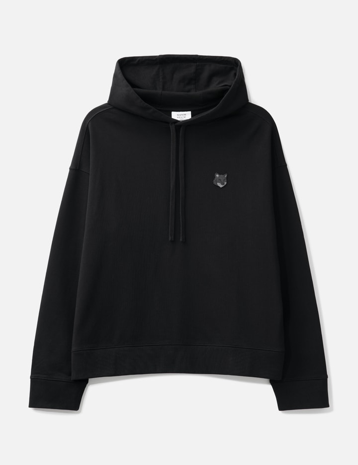 Tonal Fox Head Patch Oversized Hoodie Placeholder Image
