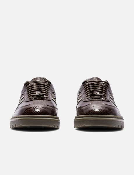 adidas Originals Samba WTR Shoes - Chalky Brown/Gum retro sneakers, iconic three stripes | HBX adidas Originals Samba WTR Shoes - Chalky Brown/Gum retro sneakers, iconic three stripes | HBX