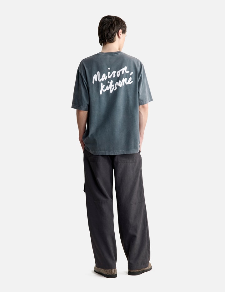 Maison Kitsuné Maison Kitsune Handwriting Faded Oversize Tee-Shirt