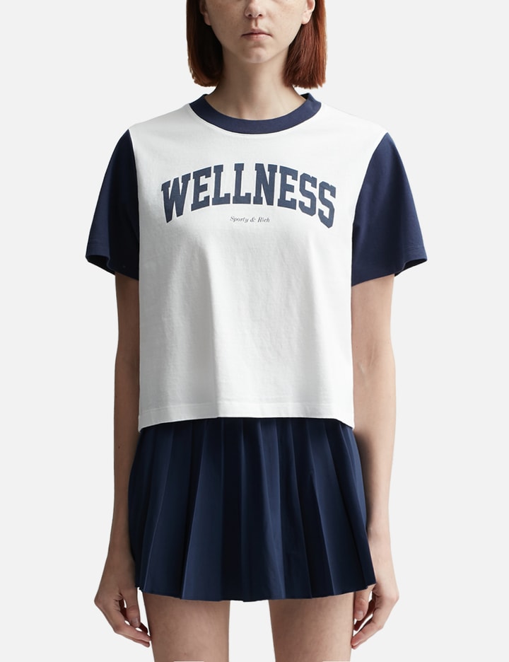 Wellness Ivy Color Block Cropped T-shirt Placeholder Image