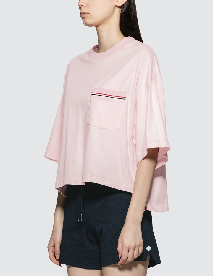 Oversized Pocket Tee In Medium Weight Jersey Placeholder Image