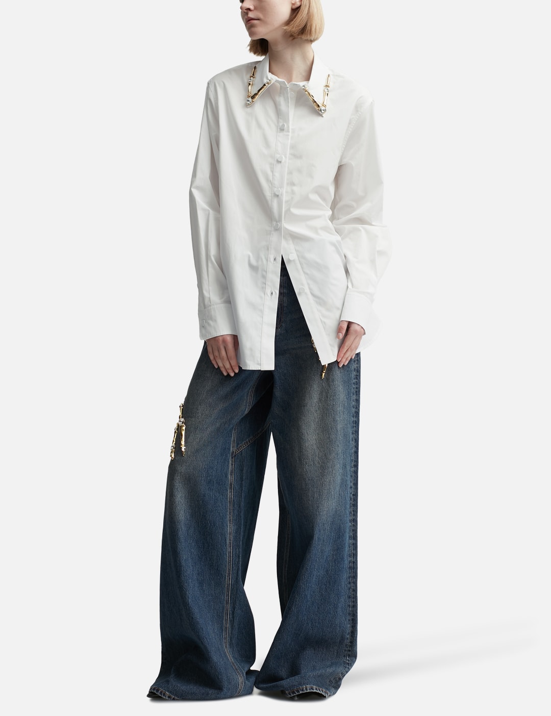 Claw Collar Button Down view 12