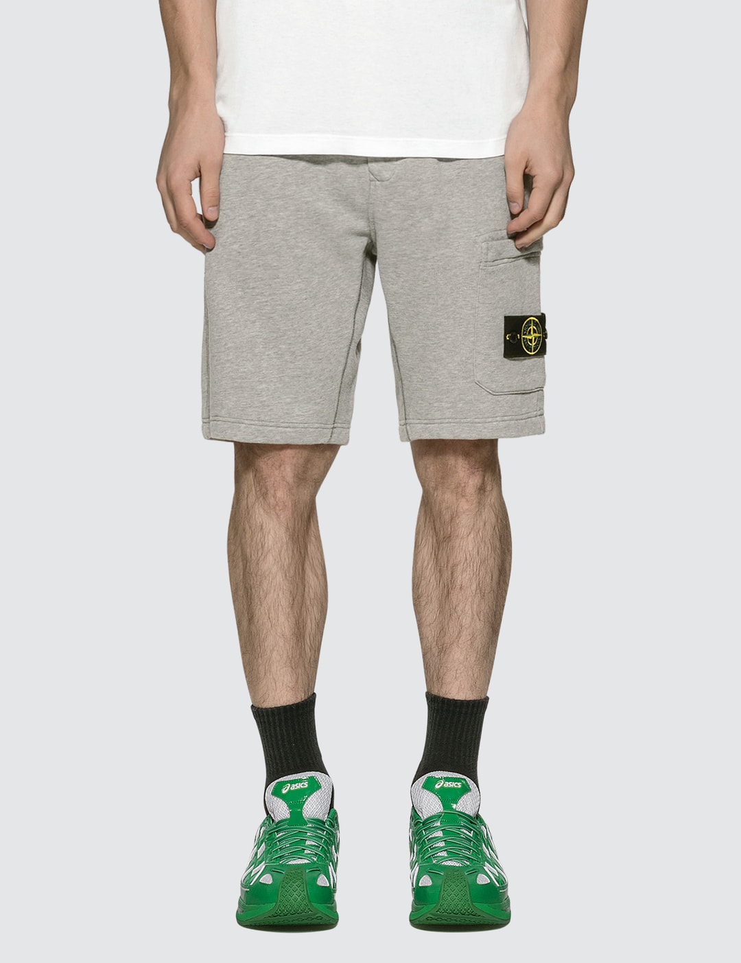 stone island bermuda cargo shorts