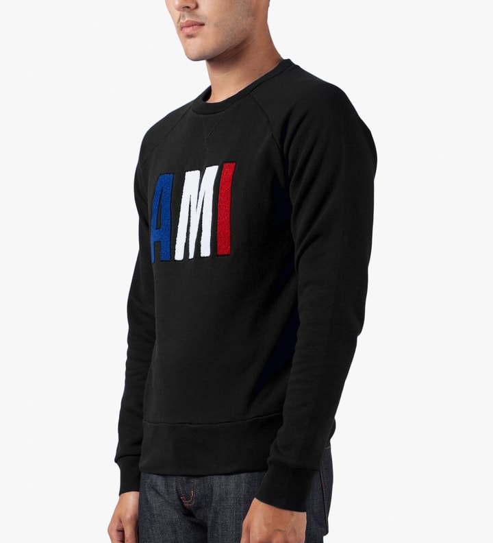 Black “Friend” Crewneck Sweatshirt Placeholder Image