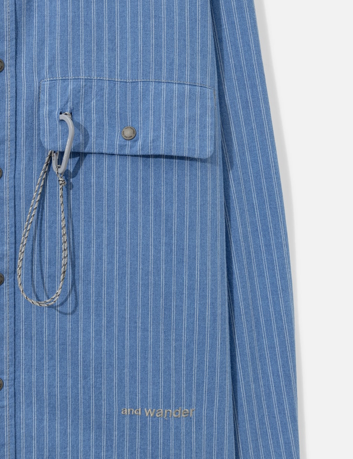 and wander C/W Stripe Shirt
