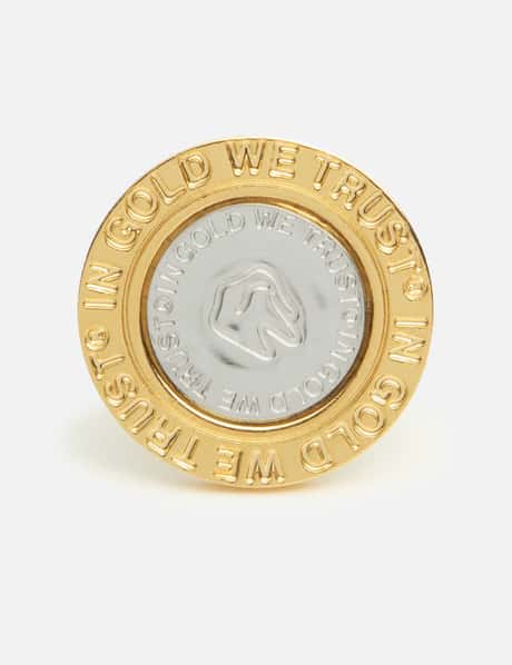 IN GOLD WE TRUST PARIS SIGNET RING