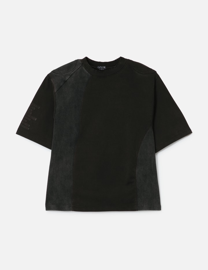 Paneled Padded Washed T-Shirt Placeholder Image