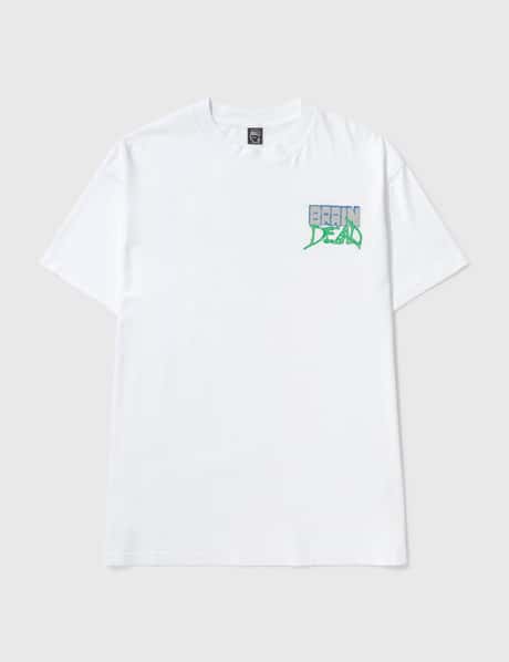 Palm Angels - Hand Printed Classic T-shirt  HBX - Globally Curated Fashion  and Lifestyle by Hypebeast