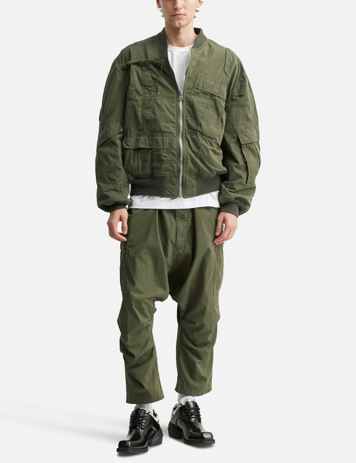 Junya Watanabe Man x Rebuild By Needles Drop Crotch Cargo Pants Placeholder Image