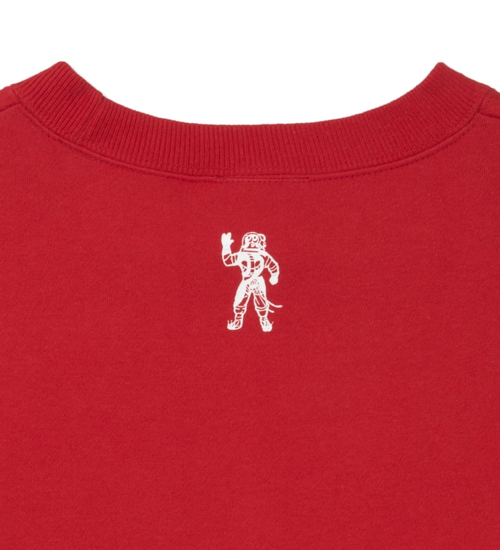 Billionaire Boys Club Red SKLOCT OG Logo Crewneck Sweater