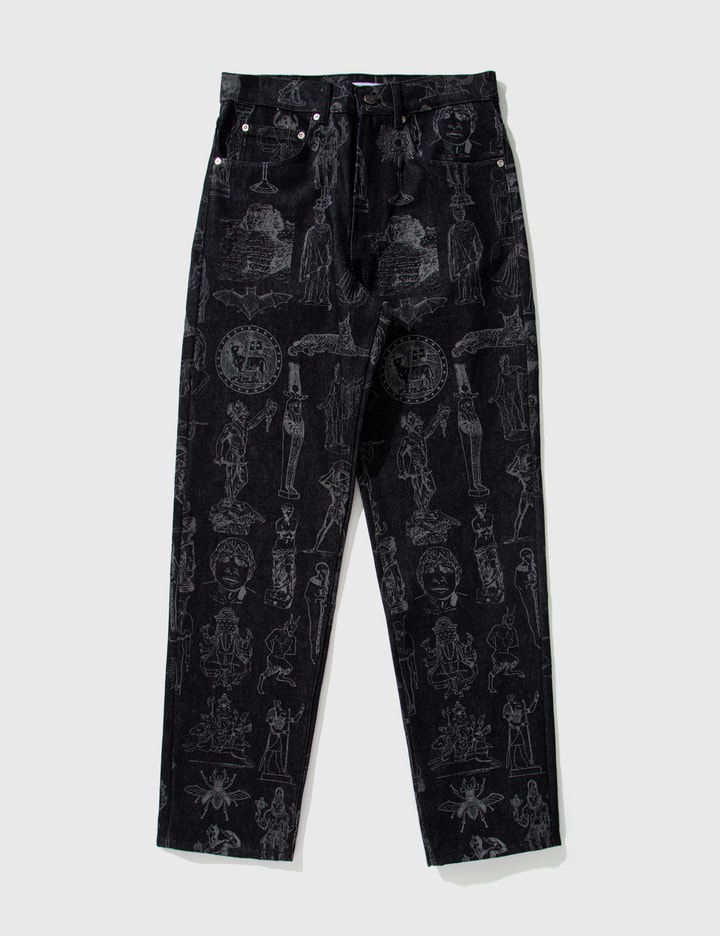 Reflective Regular Fit Jeans Placeholder Image