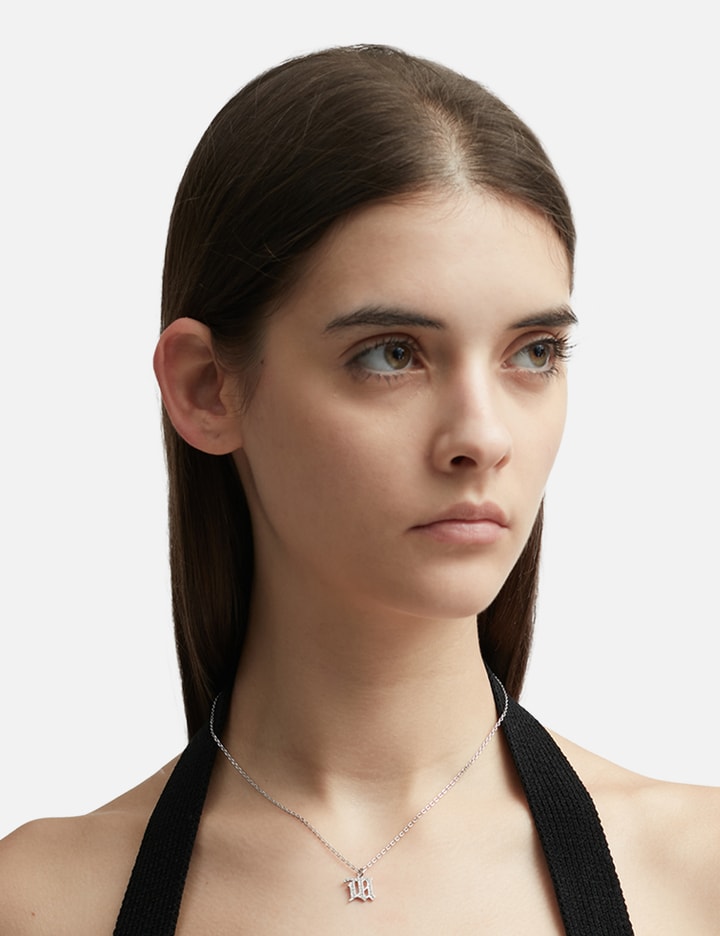 SMALL CRYSTAL M CHAIN SILVER Placeholder Image