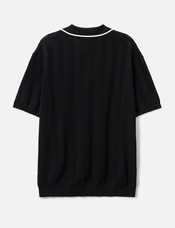 Mesh Knit Polo Shirt Placeholder Image