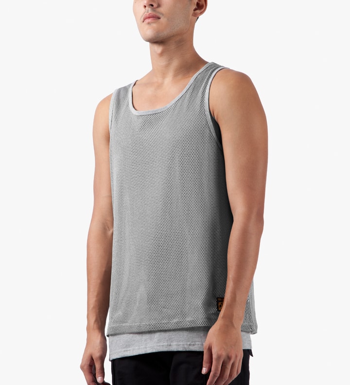 Heather Grey Rude Boy Tank Top Placeholder Image