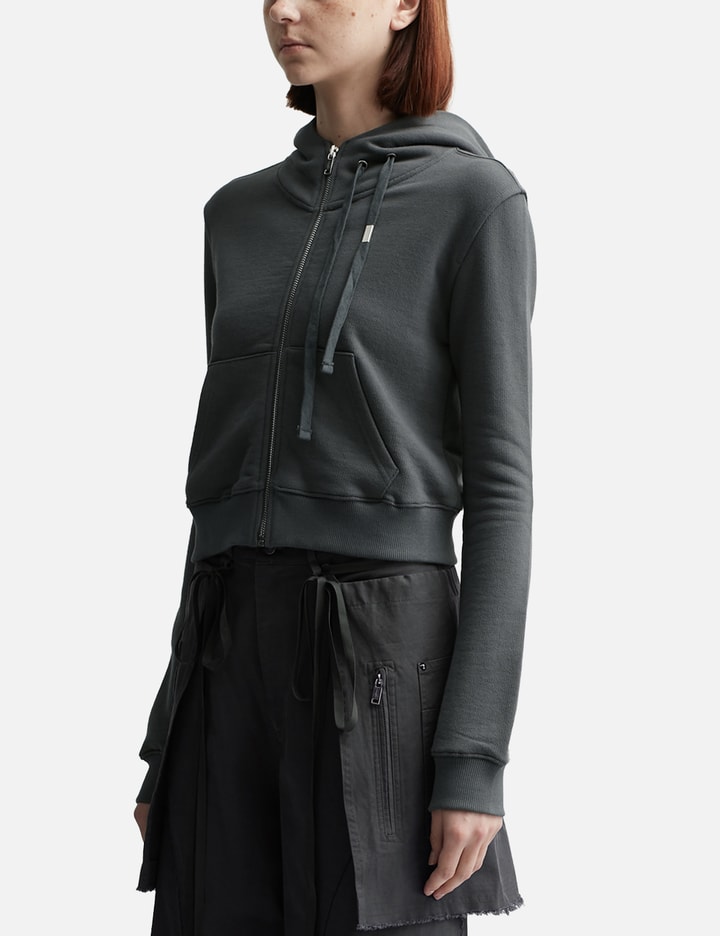 Cropped Hoodie Zip-Up Placeholder Image